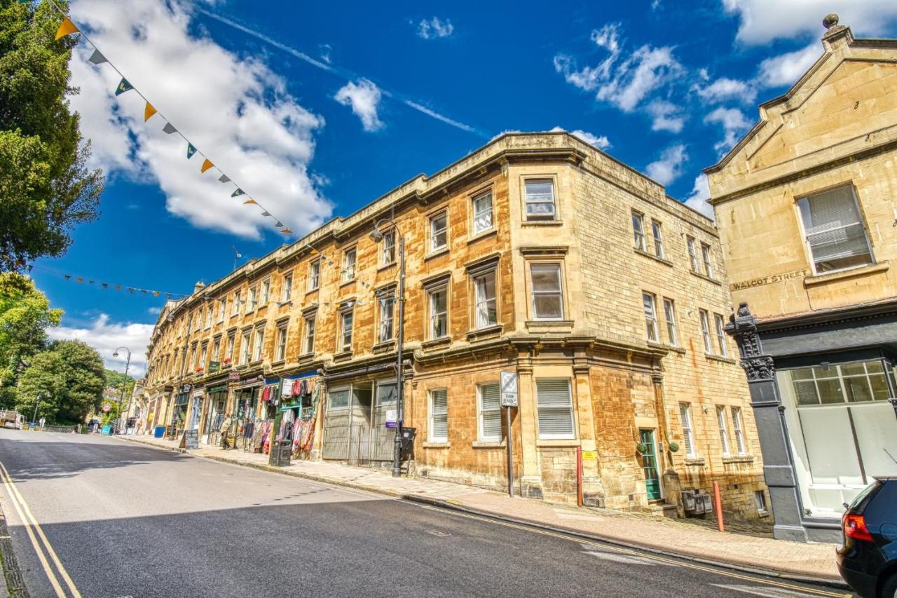 2 Bedroom Apartment In Bath City Centre With Garden & Free Parking Exterior photo