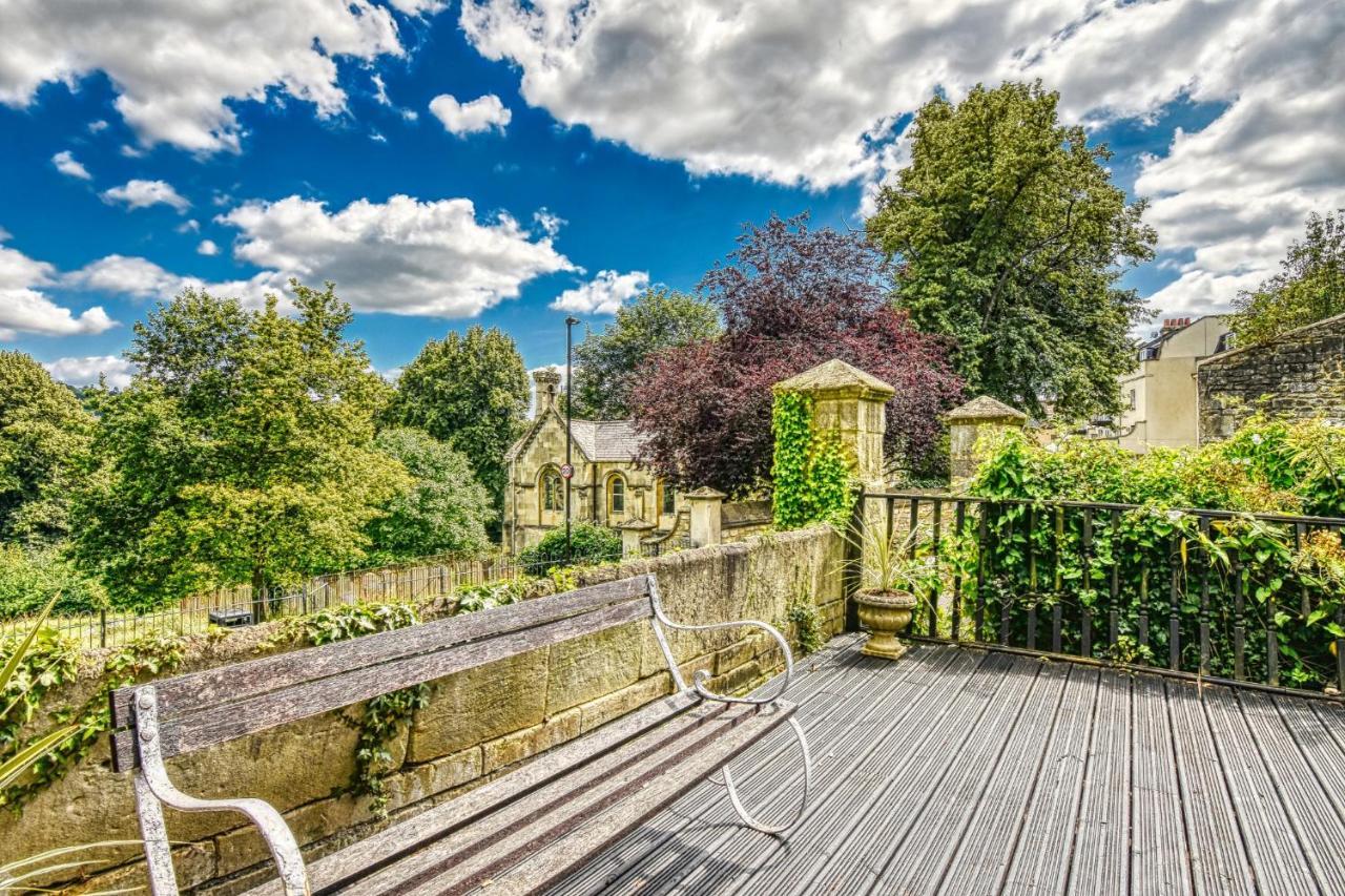 2 Bedroom Apartment In Bath City Centre With Garden & Free Parking Exterior photo